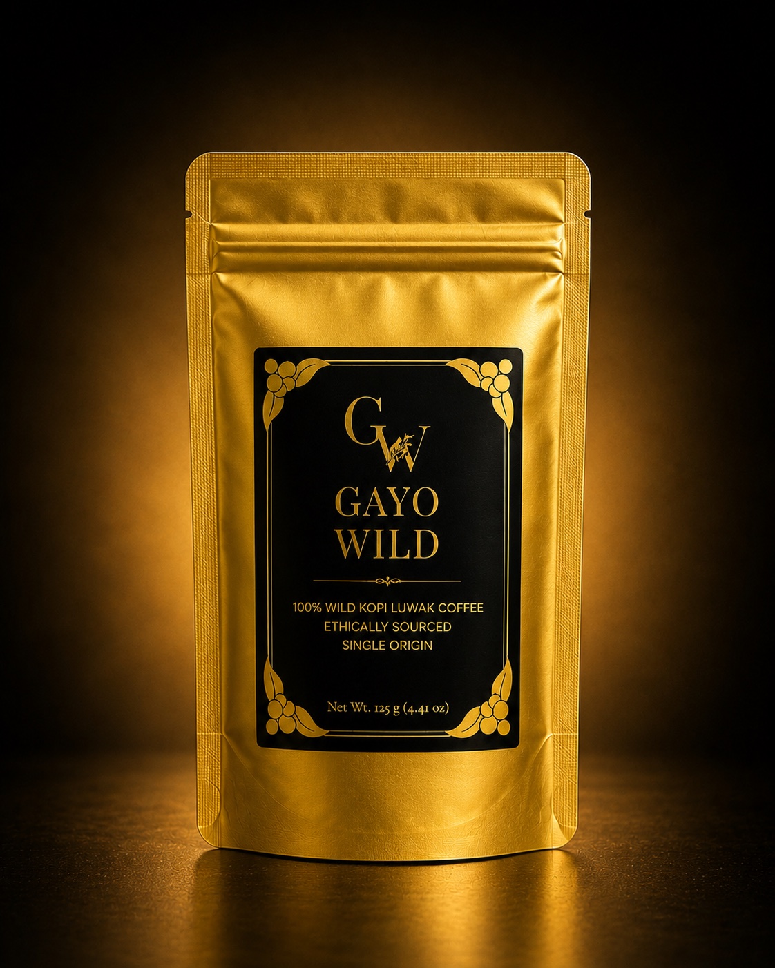 The Connoisseur — 125 g · Kopi Luwak sauvage
